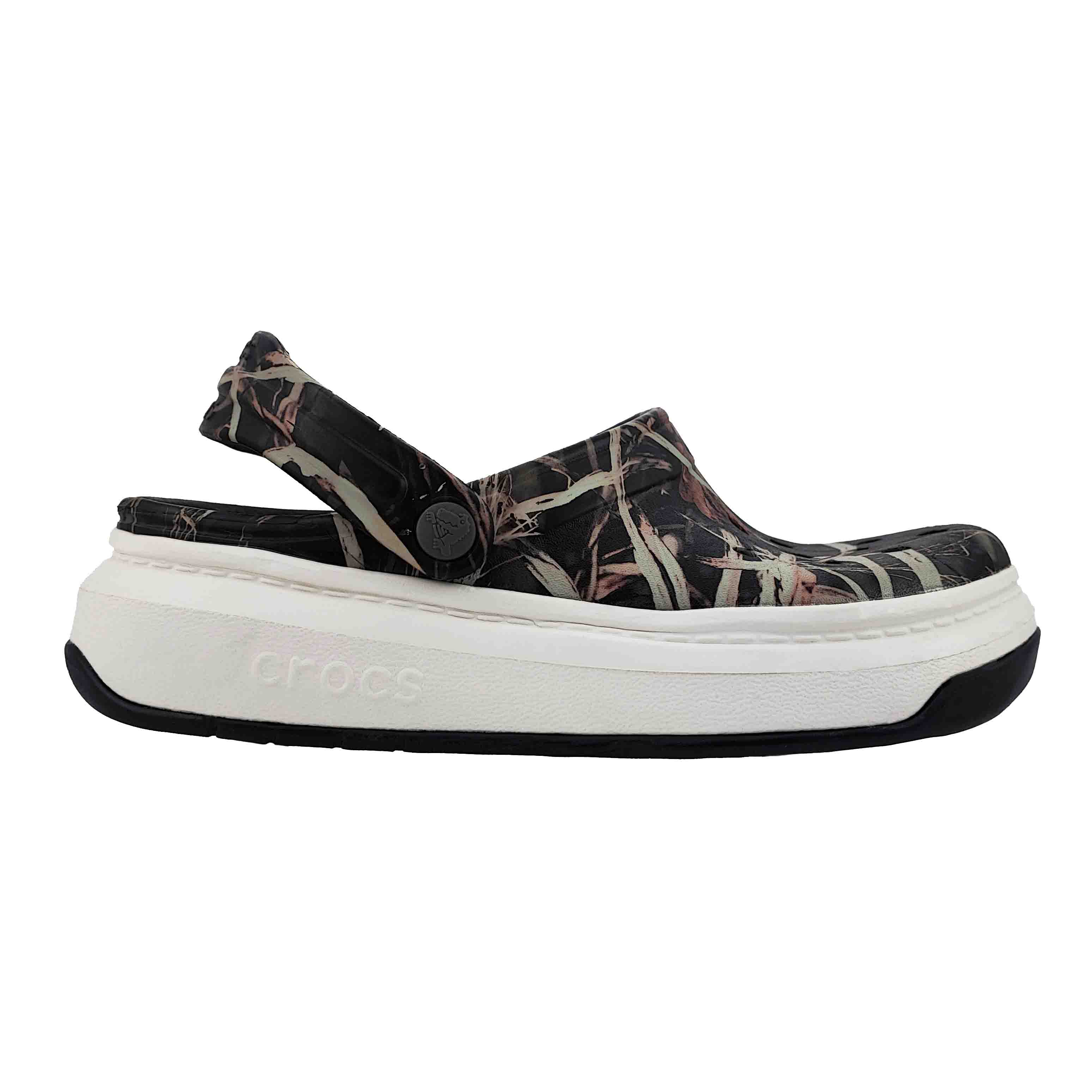 Crocband™ Full Force Clog Camuflado Negro – Central de Zapatos