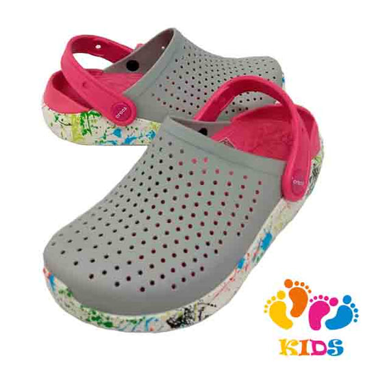 KIDS LiteRide® Chispas Gris Fucsia