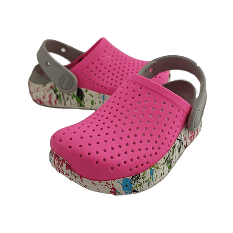 KIDS LiteRide® Chispas Fucsia Gris