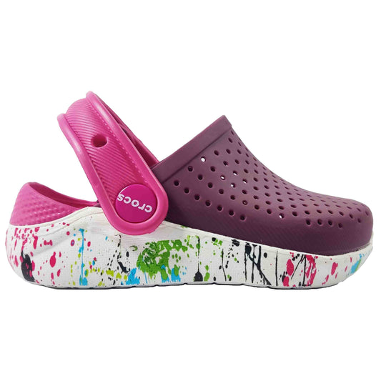 KIDS LiteRide® Chispas Vinotinto Fucsia