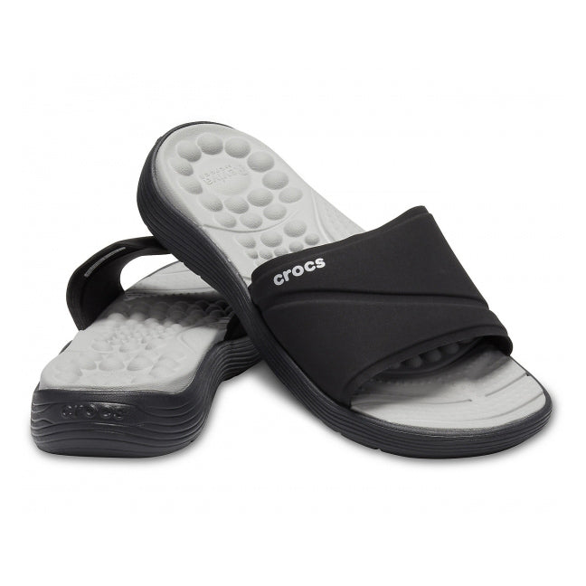 Sandal Reviva® Slide Negro Gris