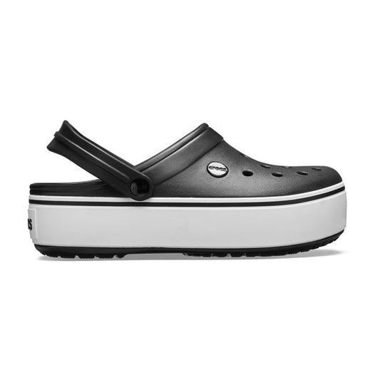 Crocband™ Platform Clog Negro